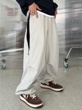 Unique Zipper Nylon Pants
