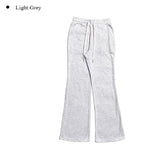 [A/M] Living Back Pocket Slim Bootcut Training Pants
