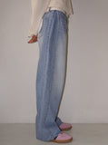 SIDE FOLD WASHING DENIM