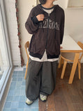 Tehit Curved Banding Cargo Wide Pants