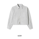 Fears Tie Strap Crop Shirt