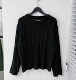 Boucle detail knit