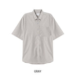 Airy Pocket Over Short Sleeve Shirt