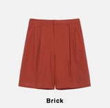 Soz Two-Tuck Bermuda Cotton Pants