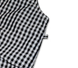 1993 Nylon Applique Check Tote Bag