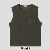 Kid Square Sleeveless Knit