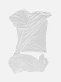 Cut off draped T-shirt