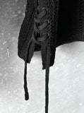Bohemian Strap Punching Knit