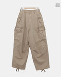 Karn Multi-Pocket Wide Cargo Pants