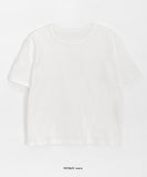 [BAONHAUS] Henkit Size Cotton Round Short Sleeve Tee