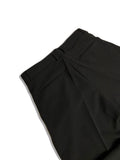 Fancy wide pintuck slacks trouser