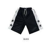 Star Patch Mesh Metal Training Pants
