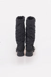 padded long boots