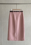 Judia Slit Belt Skirt