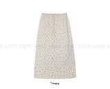 STAR BACK SLIT SKIRT