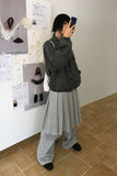 REFINED PLEATS SK WIDE PT
