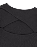 CUT OFF LS KNIT