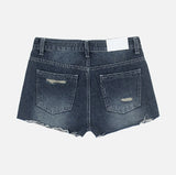 Karina Destroyed Denim Shorts