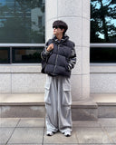 Toocun denim padded vest