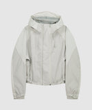Paneled Crop Shell Jacket