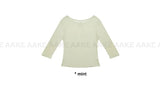 TENCEL LAYERED 3/4 TEE