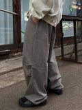 Washed Balloon Cotton Pants