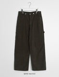 Tokoda Corduroy Brushed Patch Adjust Cargo Pants