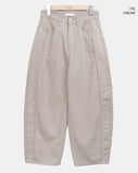 Kenu Cutout Balloon Wide Cotton Pants