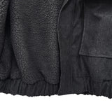 Deuce fleece corduroy hooded jacket