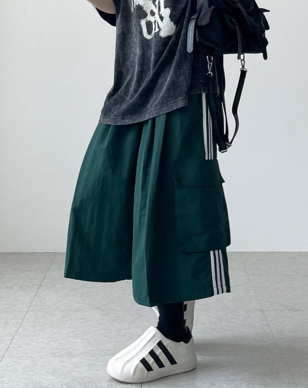 【YOURNUS】Inish Track Bermuda Cargo Pants YOURNUS (ユアノス) - イニッシュトラックバミューダカーゴ