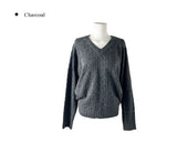 Withy Cable Loose Fit Long Sleeve Knit