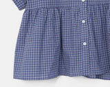 Harper Collar Puff Short Sleeve Blouse