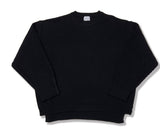 Unisex Overfit Round Handwarmer Ribbed Knit