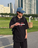 Okeul over short sleeve t-shirt