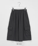 [BAONHAUS] Malpopu Banding Bermuda Cargo Pants