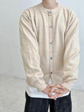 Bokasi round neck minimal cardigan