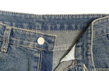 Put Washing Denim Wide Balloon Pants