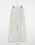 Daiki Banding String Color Matching Fleece Pants
