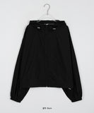 [unisex] Winka Color Summer String Cropped Wind Jumper