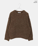 [MADE] Lati Basic Wool Round Loose Fit Long Sleeve Knit