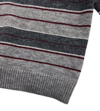 (WOOL) STRIPE PK KNIT