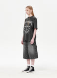 FLAME HEART PIGMENT TEE