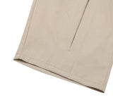 Node cut string cotton bermuda shorts
