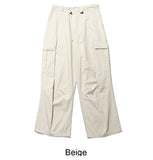 Elof Balloon Pintuck Cargo Pants