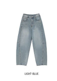 Jennet Cutout Balloon Denim Pants