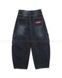 TWIN POCKET WIDE DENIM