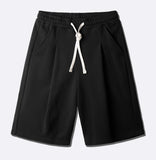 Light Deep Tuck Half Pants