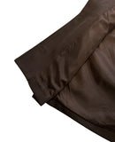 POCKET SUEDE HALF COAT