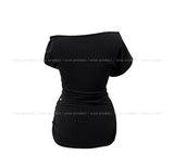 Heer Cutout Off-Shoulder Short Sleeve
