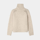 Tessie Stitch High Neck Two-Way Knit